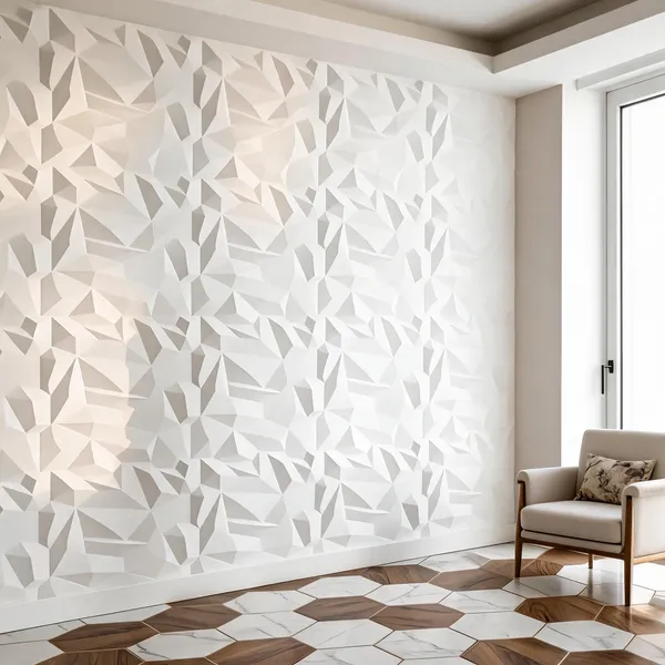 Sapphire_3D_Panel_Color_-_White_50Cm_X_50Cm_(W_X_H)