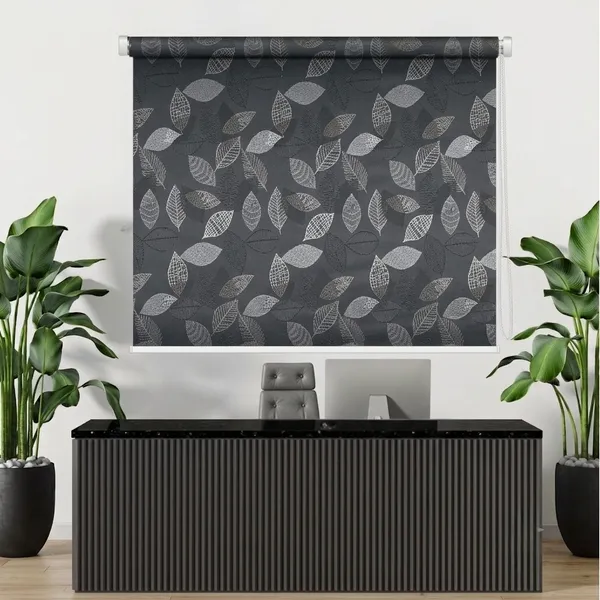 100%_Blackout_Designer_Roller_Blinds_for_Windows_Roll-Up_Shades_Sun_UV_Protection_for_Home_&_Office_|_Choose_Option_(Multiple_Size_and_Color)