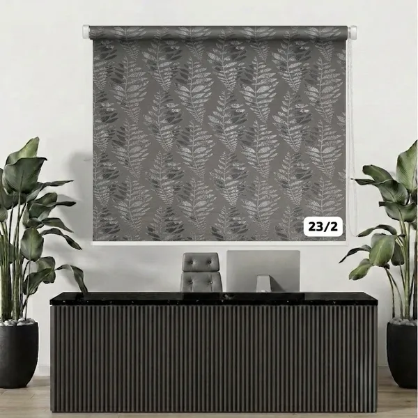 100%_Blackout_Designer_Roller_Blinds_for_Windows_Roll-Up_Shades_Sun_UV_Protection_for_Home_&_Office_|_Choose_Option_(Multiple_Size_and_Color)