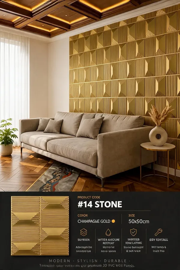 Stone_3D_Panel_Color_-_Gold_50Cm_X_50Cm_(W_X_H)