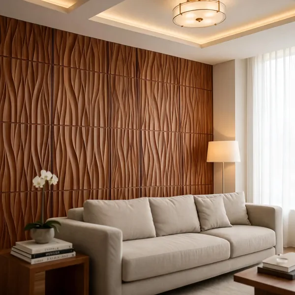 Torrent_3D_Panel_Color_-_Brown_50Cm_X_50Cm_(W_X_H)