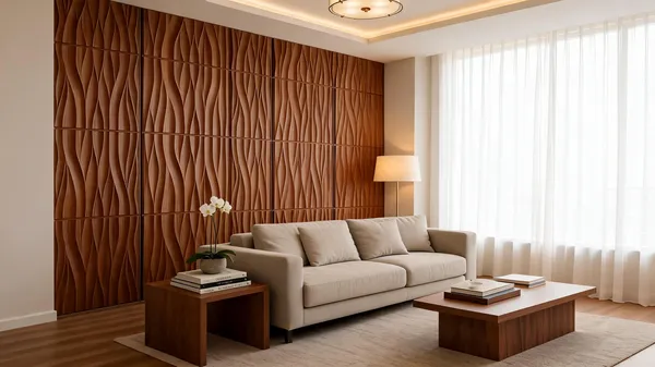 Torrent_3D_Panel_Color_-_Brown_50Cm_X_50Cm_(W_X_H)