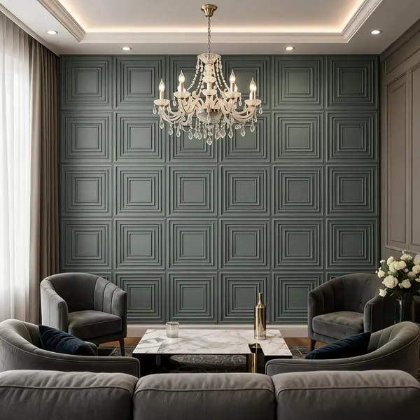 Vault_3D_Panel_Color_-_Pastel_Green_50Cm_X_50Cm_(W_X_H)