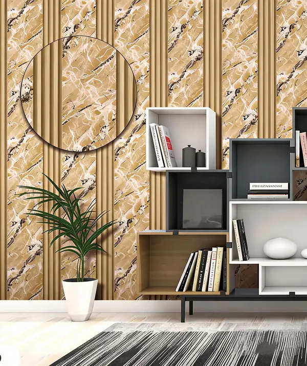 Luxury_Decorative_Fluted_Louvers_And_Marble_Pattern_Wallpaper_For_Cafe,_Office_&_Home_|_Wall_Covering_|_Wallpaper_Roll_(53_X_1000Cm)