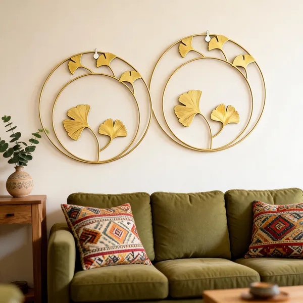 Metal_Botanical_Ginkgo_Leaf_Wall_Decor_Set_Of_2