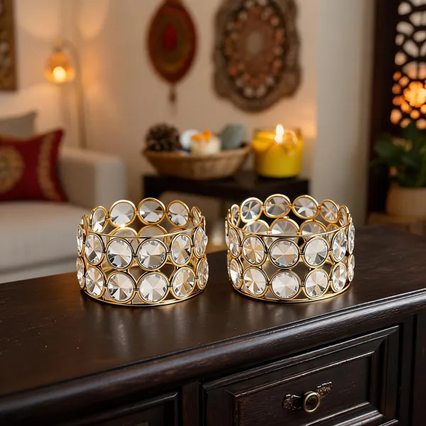 Metal_Decorative_Crystal_Pattern_Candle_Holder_-_Pack_of_2