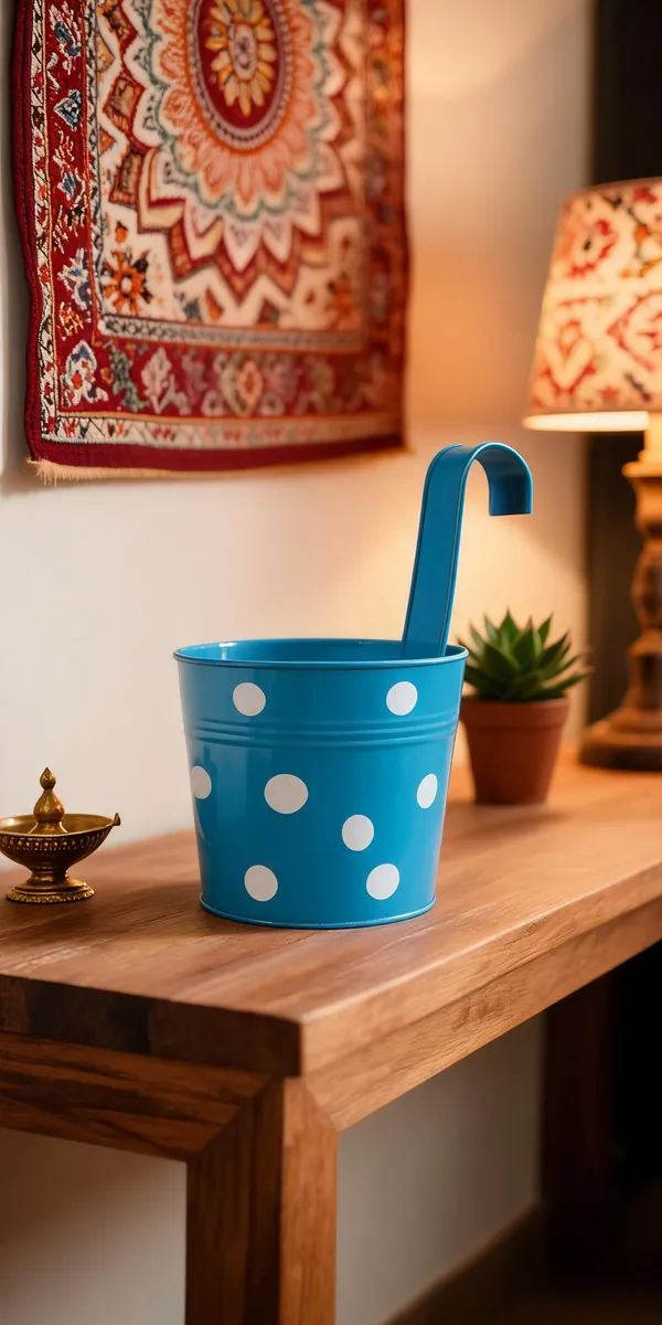 Plastic_Polka_Dot_Hanging_Planter_Pot