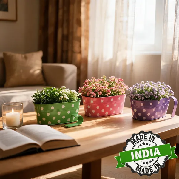 Metal_Polka_Dot_Hanging_Planter_Set