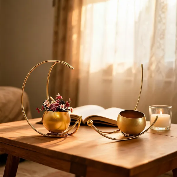 Metal_Contemporary_Planter_With_Stand_moon_set_1_-_Pack_of_2