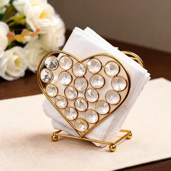Metal_Heart_Crystal_Napkin_Holder