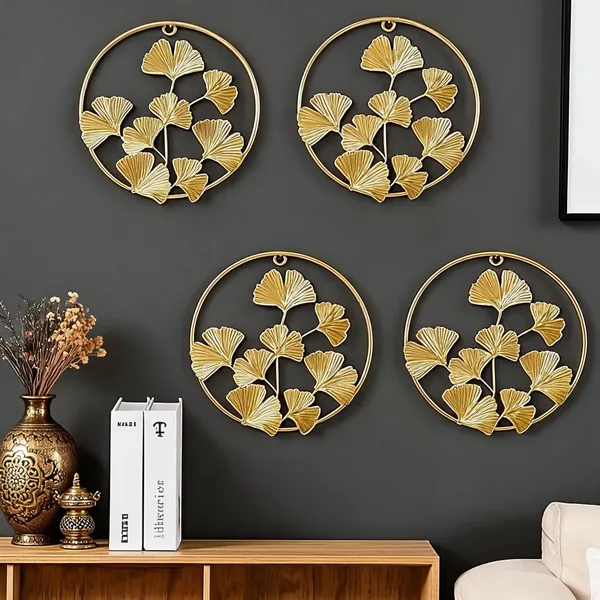 Metal_Botanical_Leaf_Wall_Art_Set_4