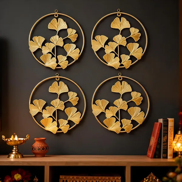 Metal_Botanical_Leaf_Wall_Art_Set_4