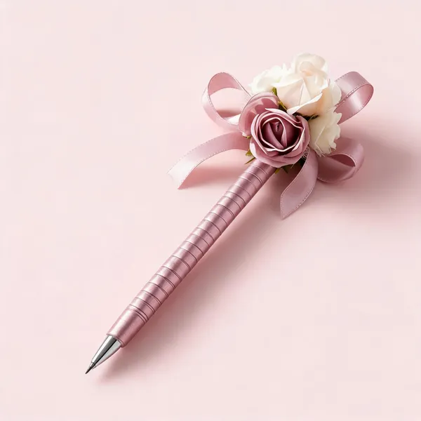 Pink_Metal_Decorative_Pen_For_Gifting