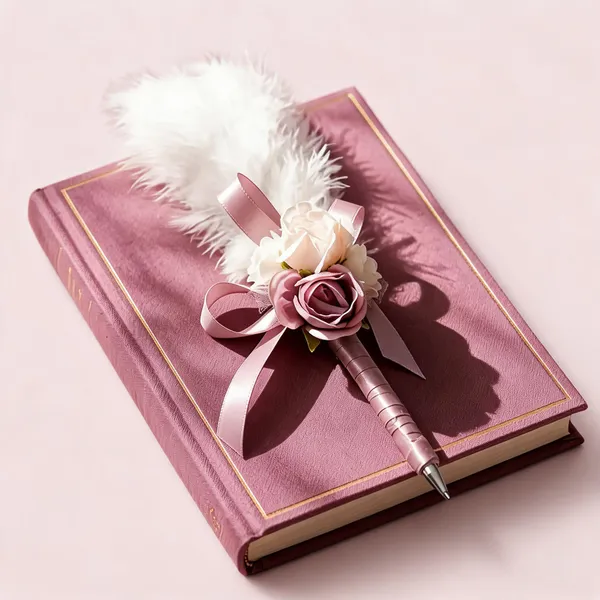 Pink_Pen_For_Wedding_and_Gifting