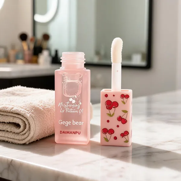 Pink_Gege_Bear_Jojoba_Oil_Vitamin_E_Glossy_Lip_Oil