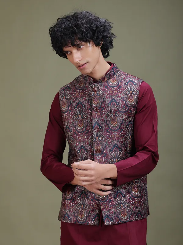 Printed_Velvet_Woven_Nehru_Jackets