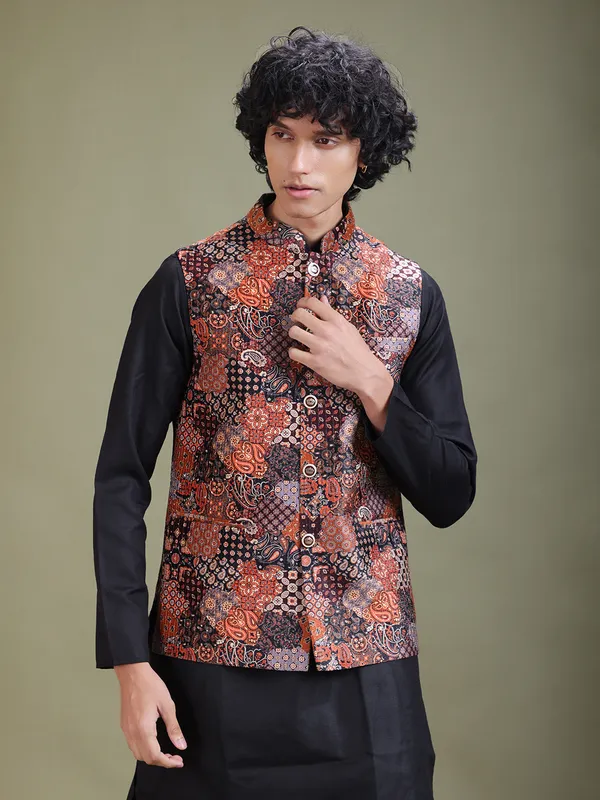 Printed_Velvet_Woven_Nehru_Jackets