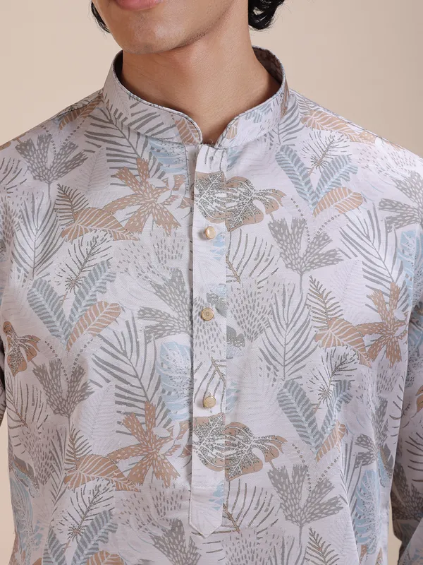 Floral_Printed_Mandarin_Collar_Straight_Kurta
