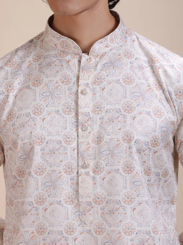 Floral_Printed_Mandarin_Collar_Straight_Kurta