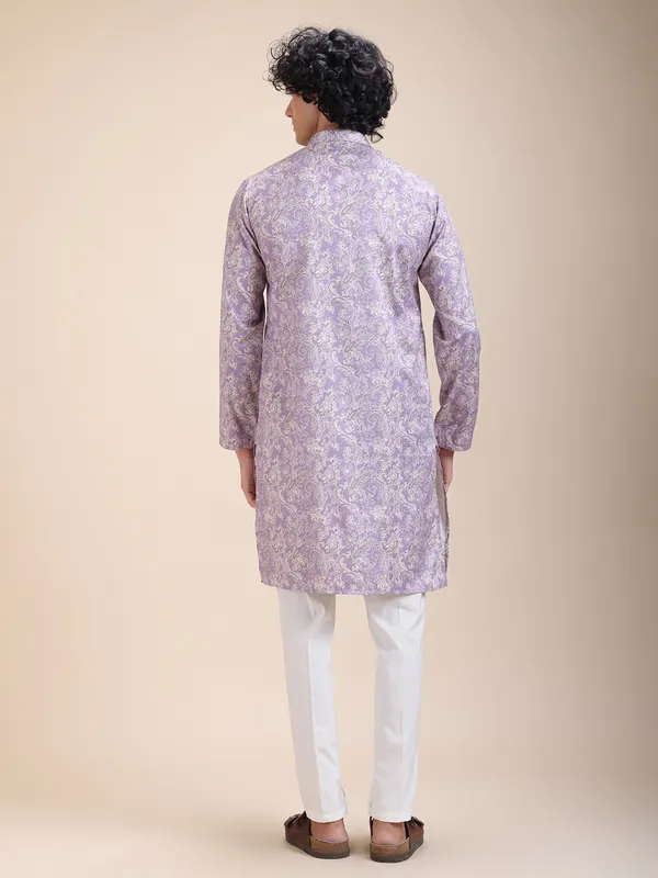 Floral_Printed_Mandarin_Collar_Straight_Kurta