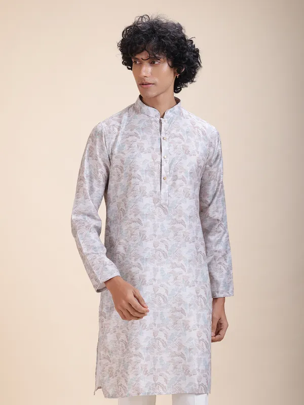 Floral_Printed_Mandarin_Collar_Straight_Kurta