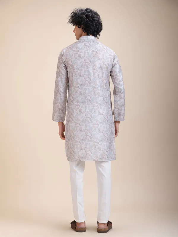 Floral_Printed_Mandarin_Collar_Straight_Kurta