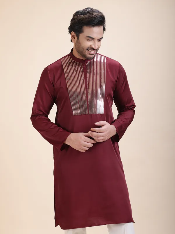Men_Tape_Work_Embellished_Zipper_Kurta