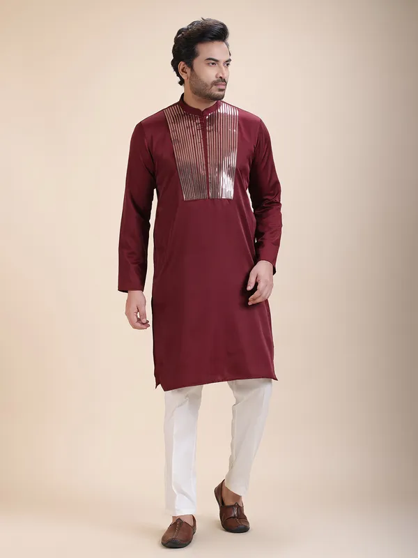 Men_Tape_Work_Embellished_Zipper_Kurta