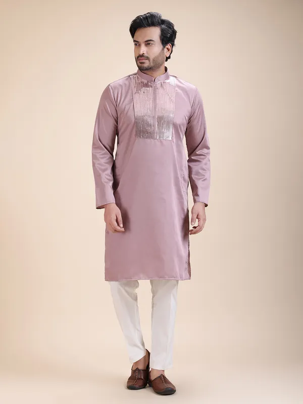 Men_Tape_Work_Embellished_Zipper_Kurta