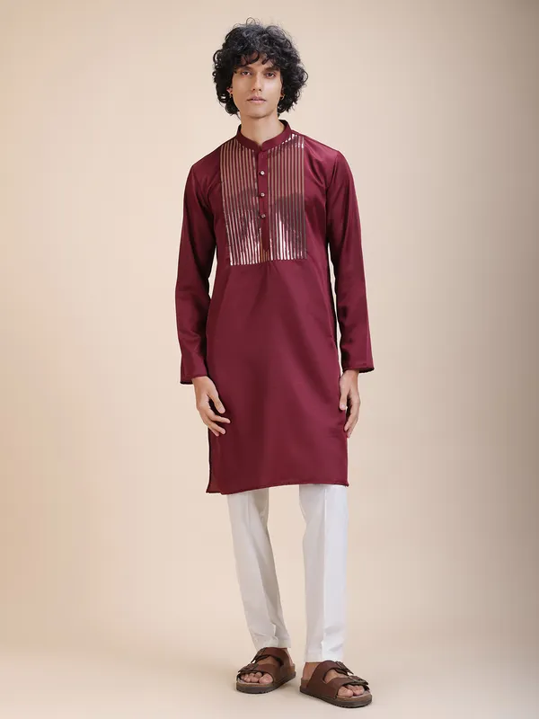 Men_Tape_Work_Embellished_Zipper_Kurta