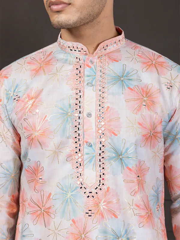 Ethnic_Motif_Printed_Kurta_With_Mirrorwork_Detailing
