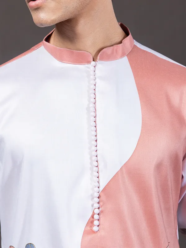 Mens_Woven_Design_Floral_Printed_Kurta