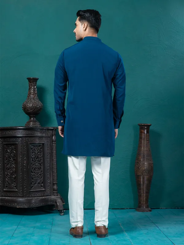 Mens_Hand_Embroidery_Patchwork_Front_Open_Kurta