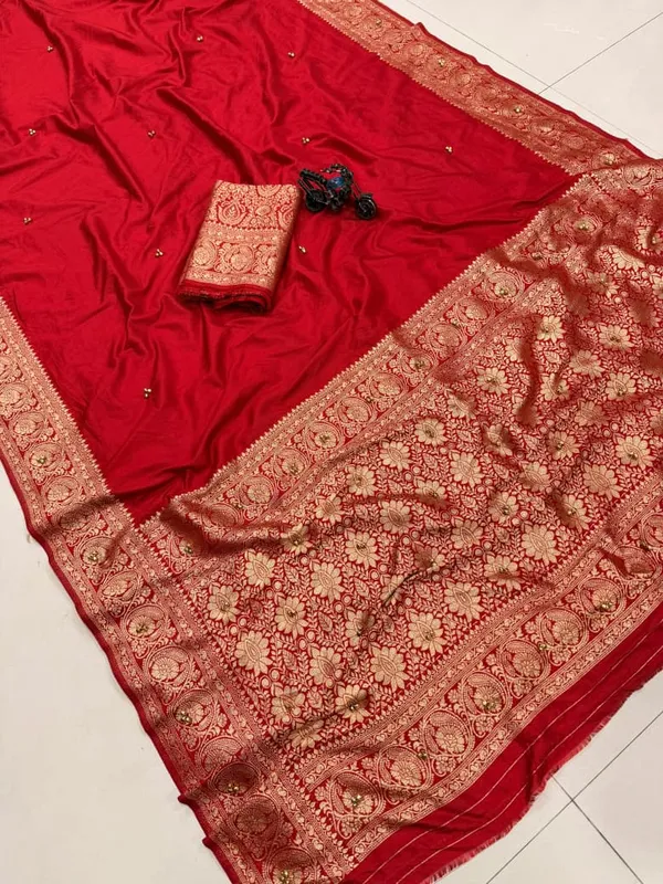 Red_Cotton_Silk_Zari_Woven_Saree_For_Women