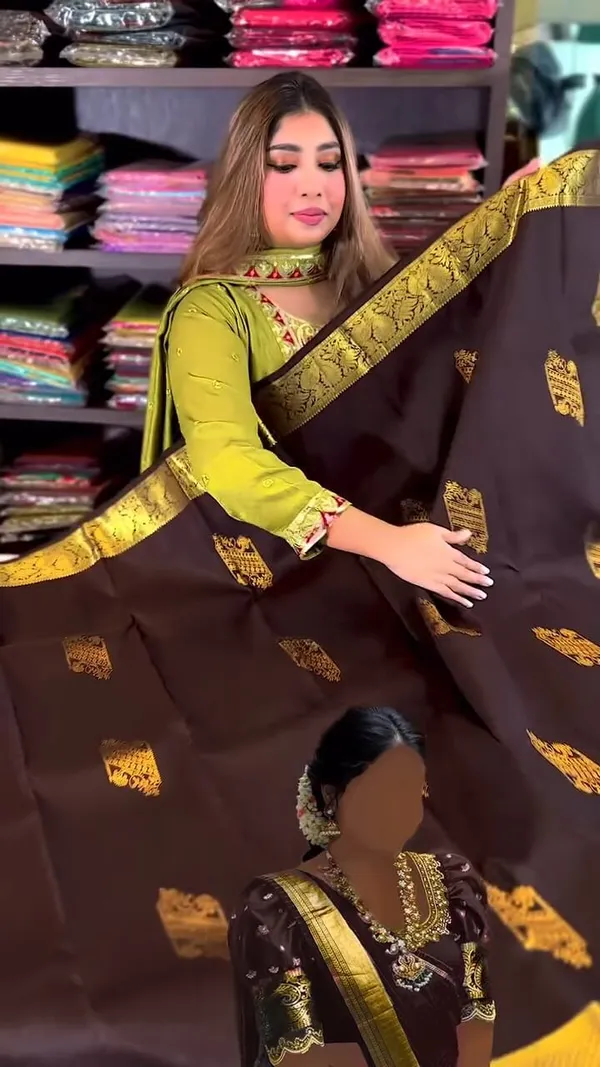 Maroon_Banarasi_Soft_Silk_Zari_Border_Saree_For_Women