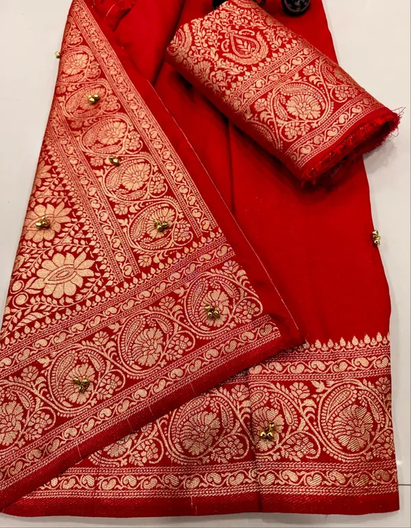 Red_Cotton_Silk_Zari_Woven_Saree_For_Women