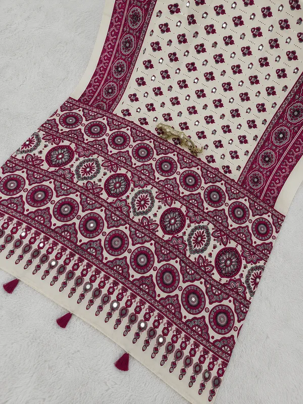 Cream_Satin_Silk_Printed_Saree_For_Women