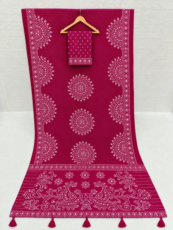 Pink_Satin_Silk_Printed_Saree_For_Women