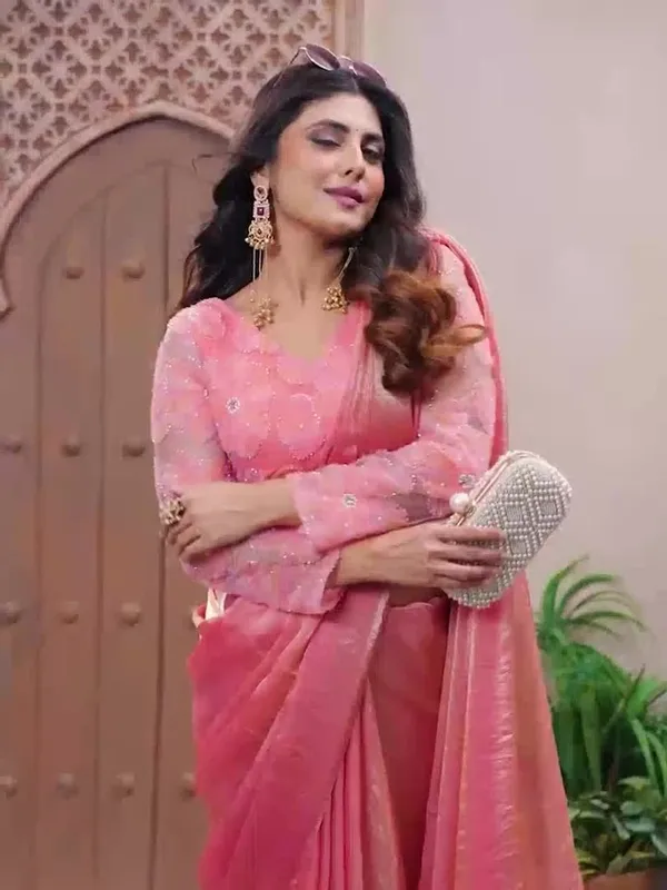 Pink_Bomkai_Silk_Floral_Embellished_Saree_For_Women