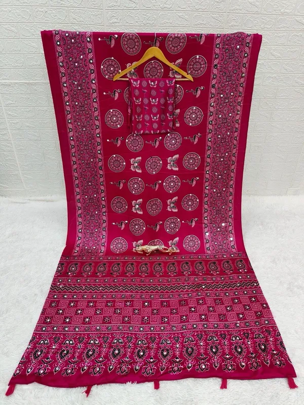 Pink_Satin_Silk_Printed_Traditional_Saree_For_Women
