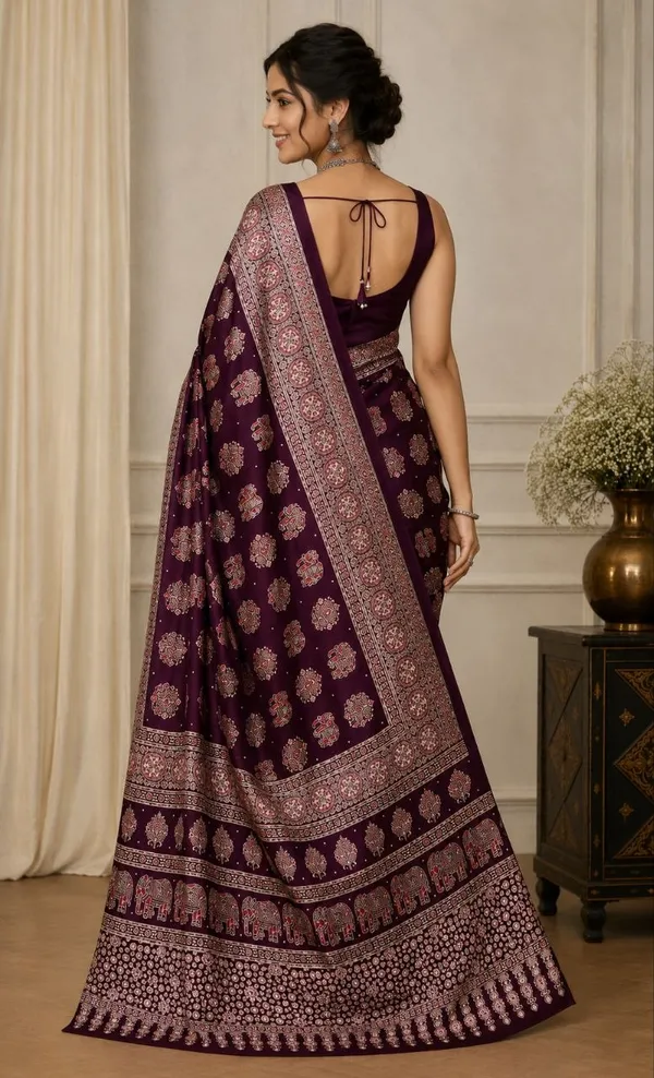 Purple_Satin_Silk_Printed_Ethnic_Saree_For_Women