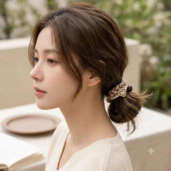 Minimalist_Mocha_Ribbon_Braid_Elastic_Hair_Tie_Set