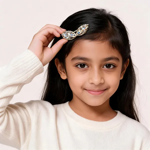 Crystal_Leaf_Hair_Clip_Gold_Filigree_Barrette_For_Women