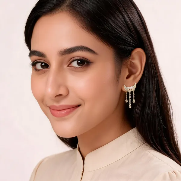Celestial_Crescent_Shimmering_Starry_Drop_Earrings