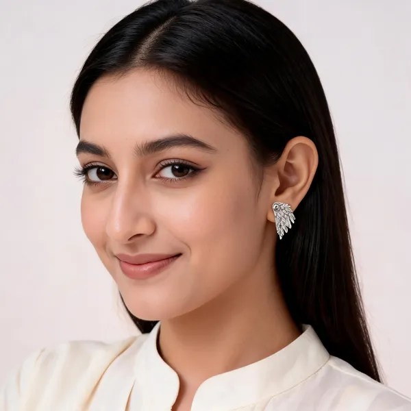Ethereal_Silver_Angel_Wing_Stud_Earrings