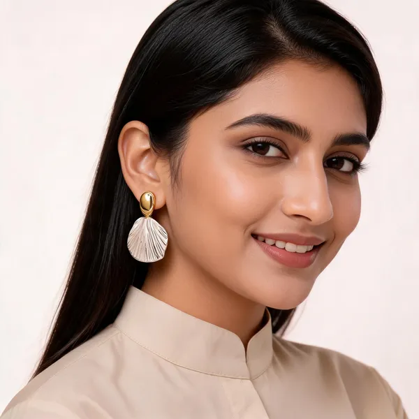 Golden_Horizon_Abstract_Shell_Drop_Earrings