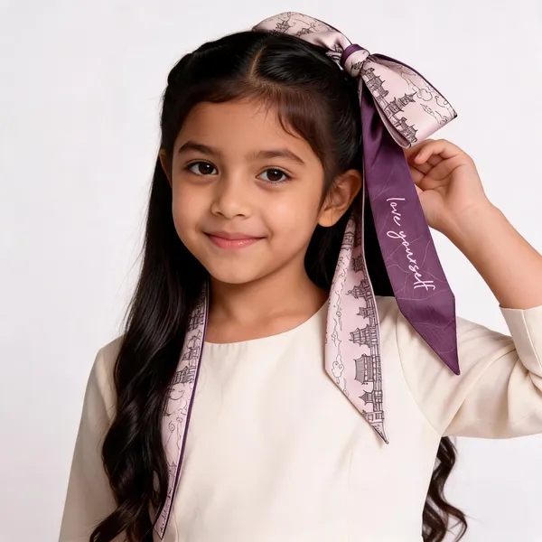 Majestic_Pagoda_Silk_Feel_Skinny_Scarf_Hair_Ribbon