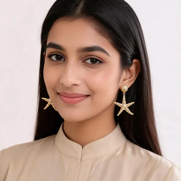 Oceanic_Radiance_Starfish_Pearl_Drop_Earrings