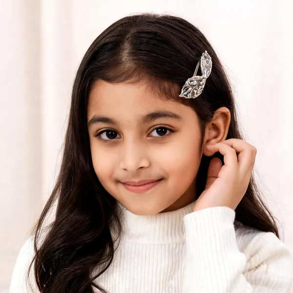 Smokey_Quartz_Crystal_Leaf_Filigree_Hair_Barrette