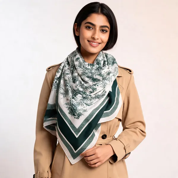 Midnight_Porcelain_Satin_Scarf_Blue_Ivory_Print_Green